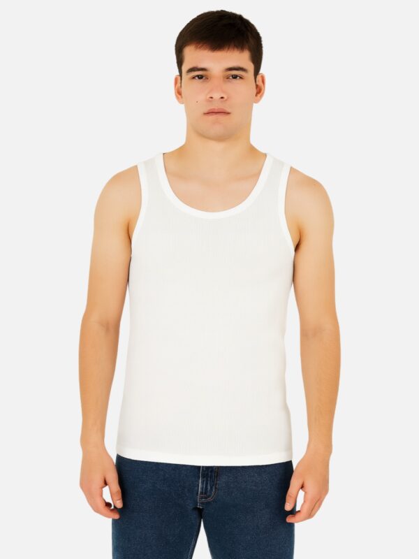 Camiseta Hombre Tirantes Blanca Paquete 10 Piezas
