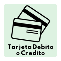 tarjeta de debito o credito