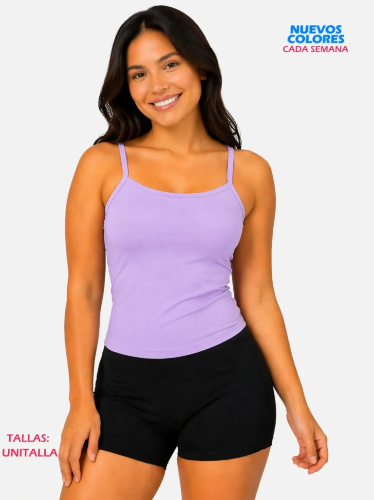 Blusa Nad Tirantes Basica Lisa Paquete 10 Piezas