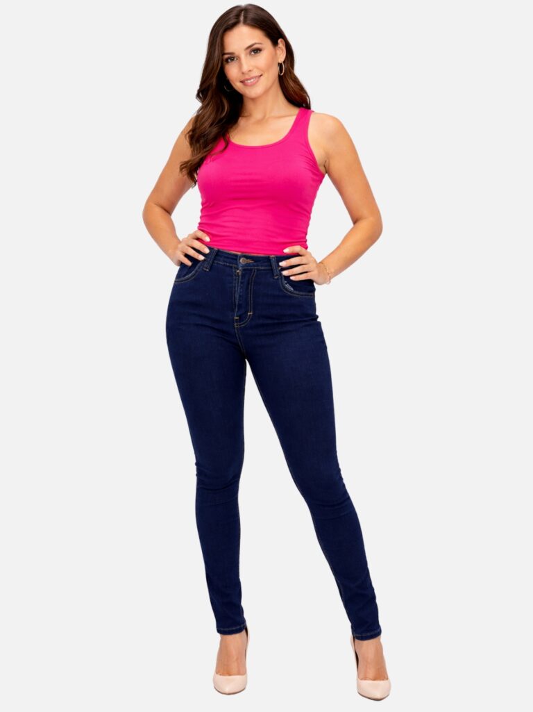 Pantalon Levis Mezclilla Entubado Strech Paquete 10 Piezas