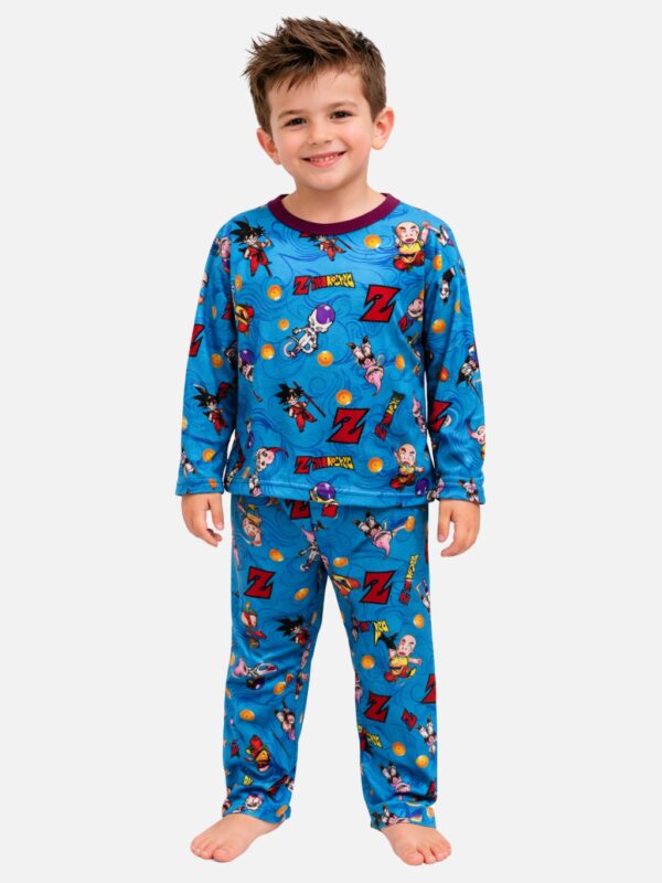 Pijama Felpa Niño Sudadera y Pants De Dibujos Paquete 10 Conjuntos