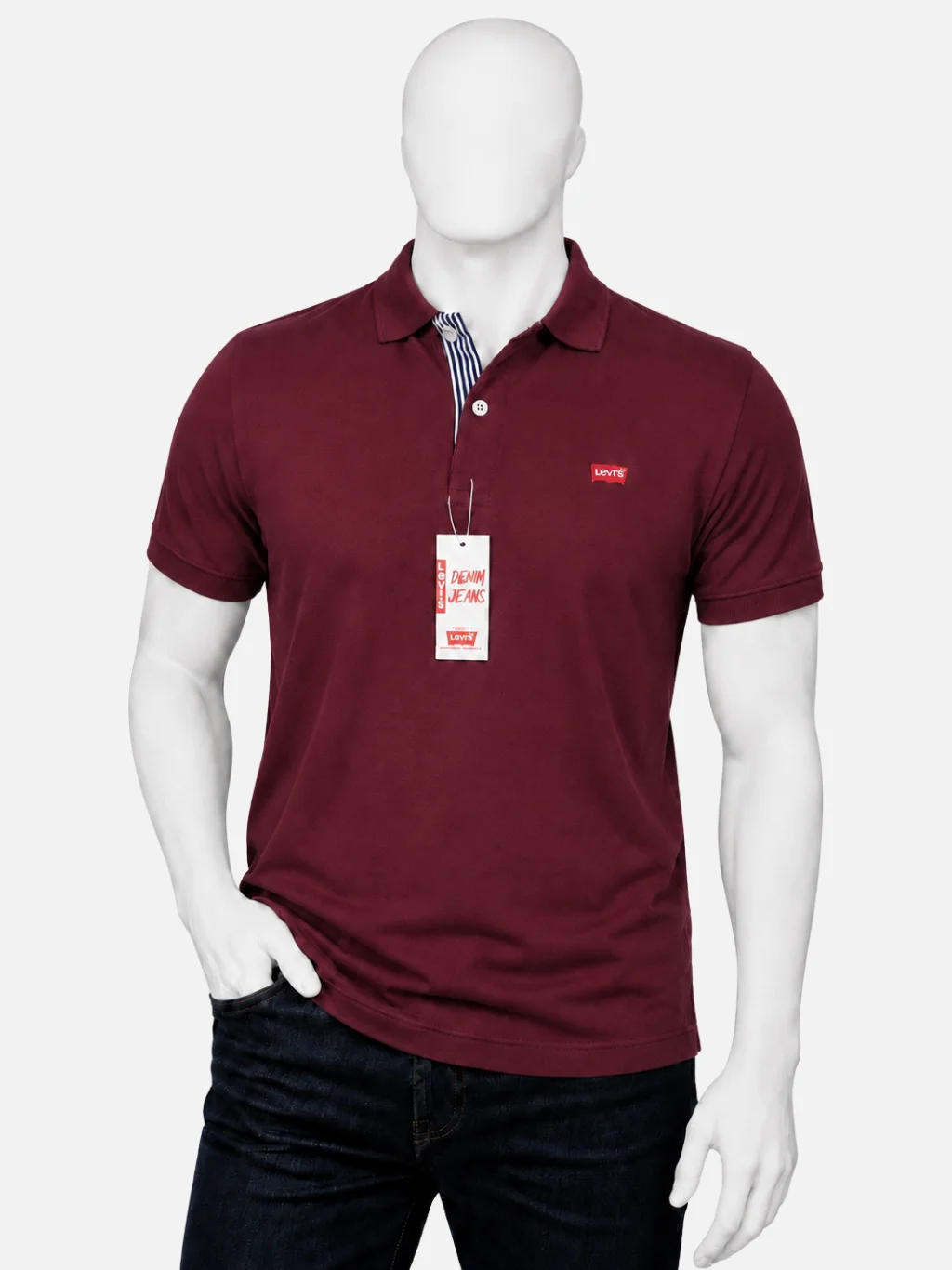 Playera Con Cuello Levis Algodón Pique Paquete 10 Piezas - Imagen 7