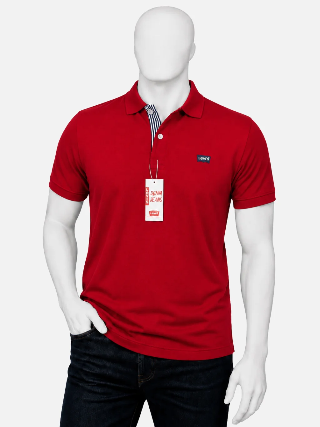 Playera Con Cuello Levis Algodón Pique Paquete 10 Piezas - Imagen 2