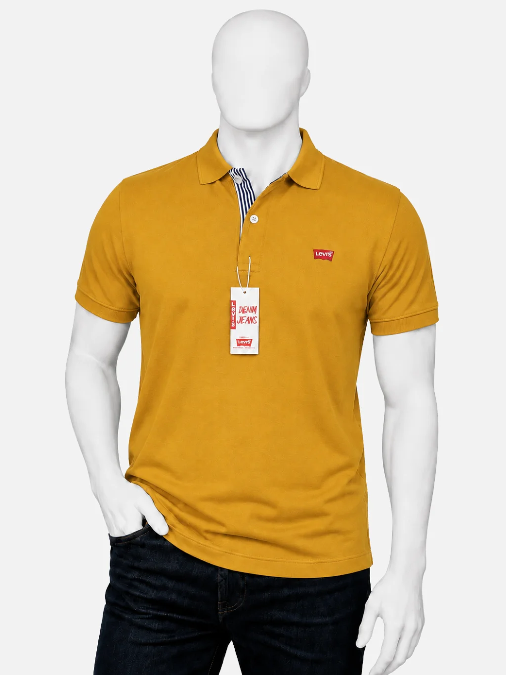 Playera Con Cuello Levis Algodón Pique Paquete 10 Piezas - Imagen 3