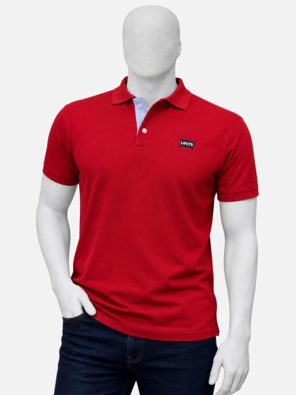 Playera Con Cuello Levis Algodón Pique Paquete 10 Piezas