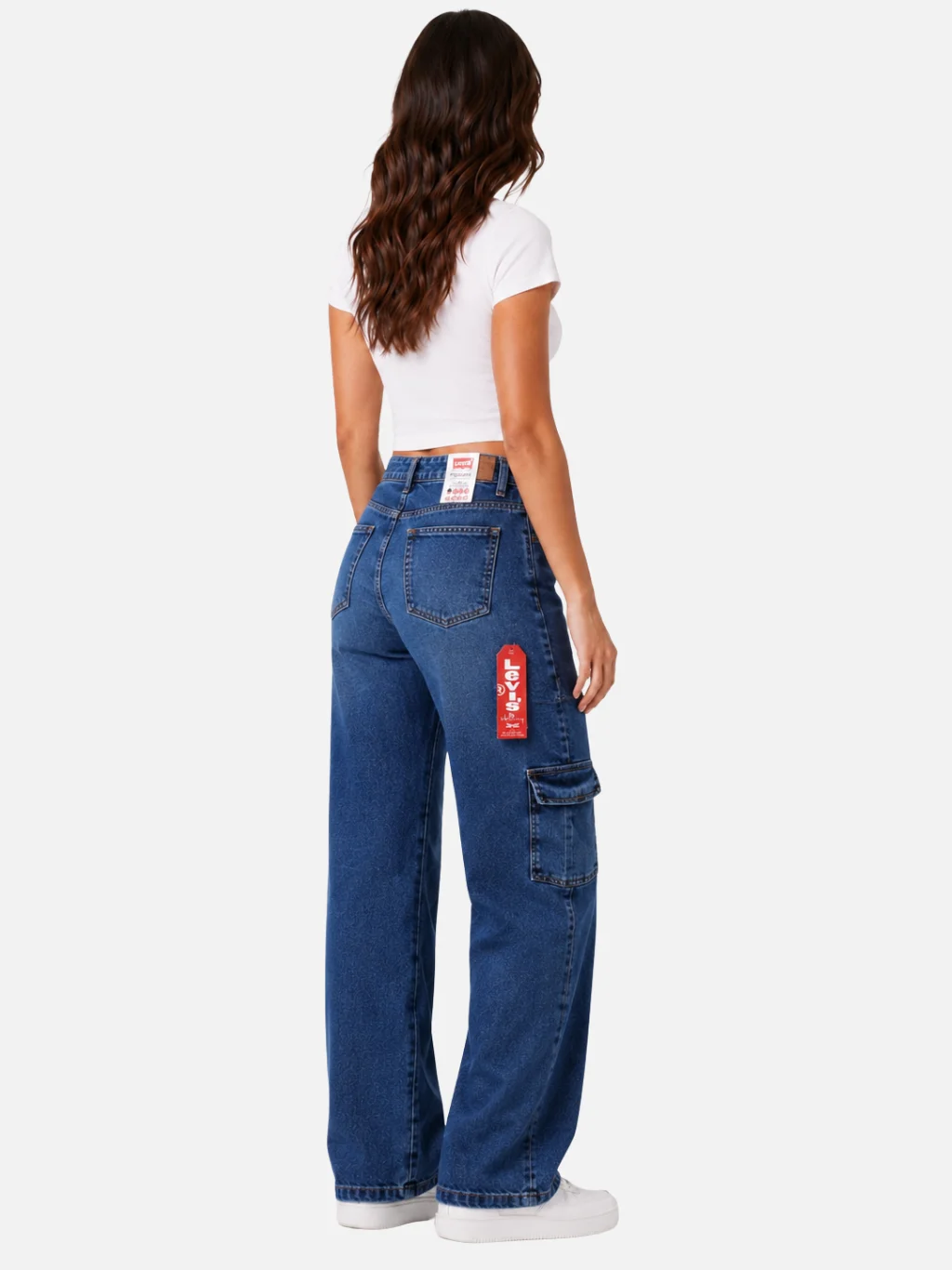 Pantalón Levis Cargo Mezclilla Strech Paquete 10 Piezas - Imagen 4