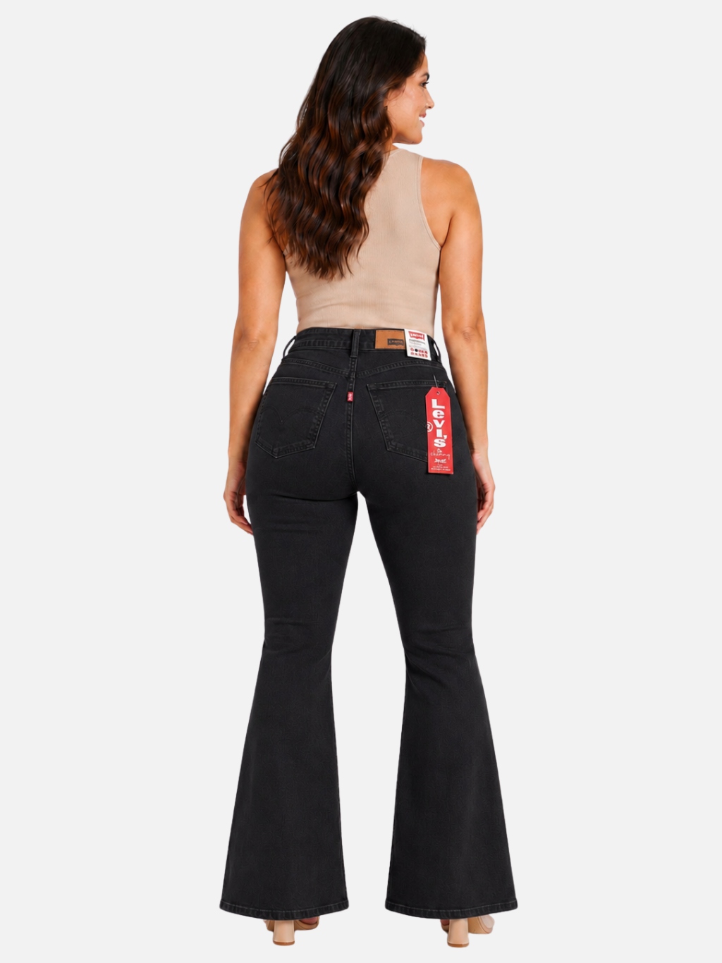 Pantalón Levis Acampanado Mezclilla Strech Paquete 10 Piezas - Imagen 2
