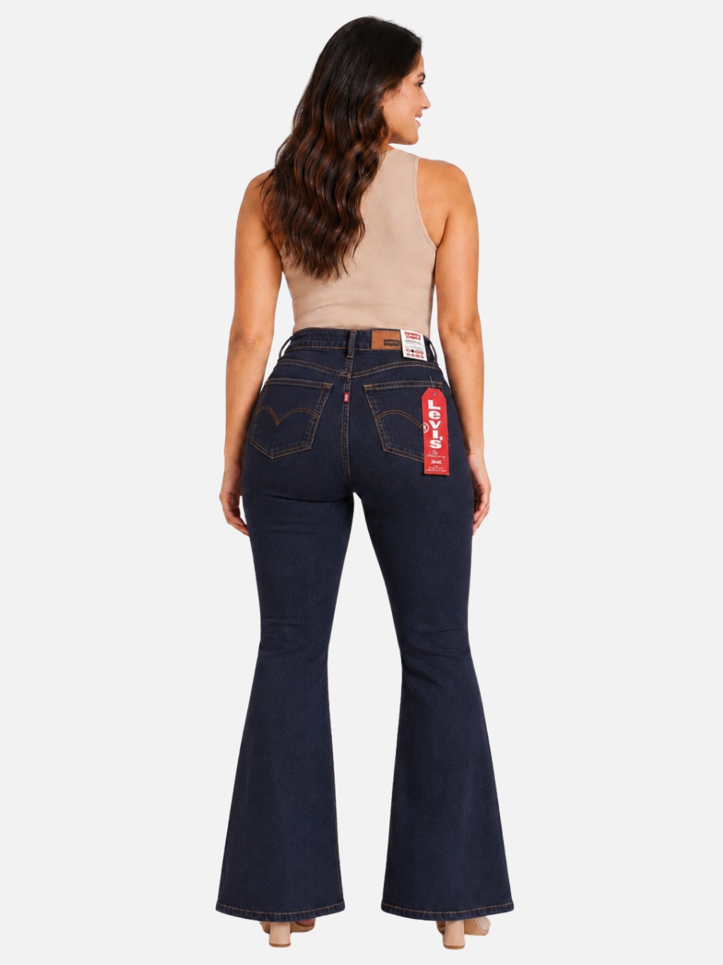 Pantalón Levis Acampanado Mezclilla Strech Paquete 10 Piezas - Imagen 6