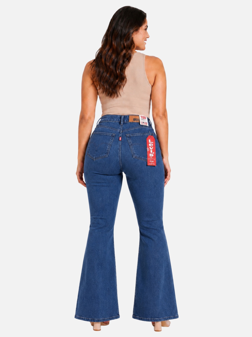 Pantalón Levis Acampanado Mezclilla Strech Paquete 10 Piezas - Imagen 8