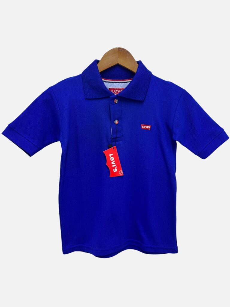 Playera con Cuello Levis de Niño Pique Paquete 10 Piezas