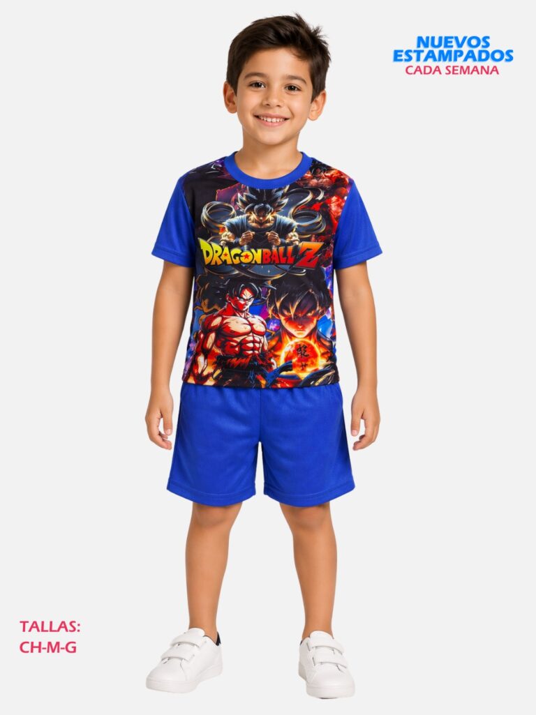 Conjuntos Alo Manga Corta Niño Paquete 10 Kits