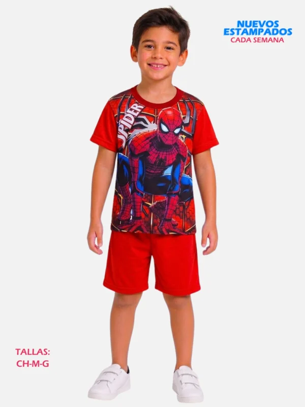 Conjuntos Alo Manga Corta Niño Paquete 10 Kits