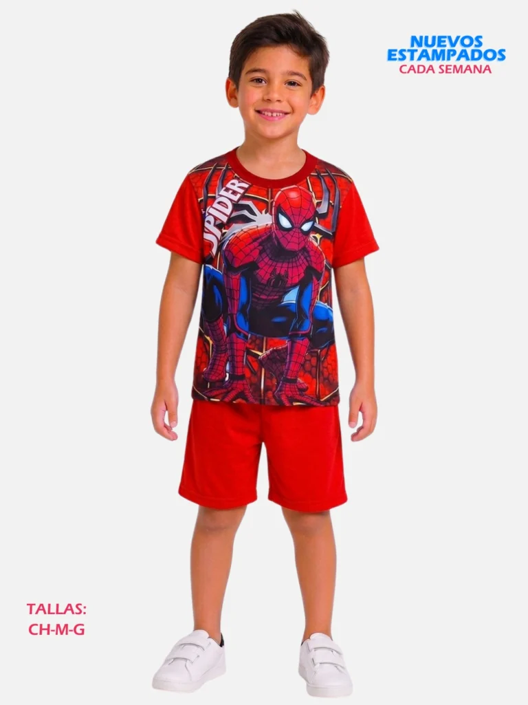 Conjuntos Alo Manga Corta Niño Paquete 10 Kits