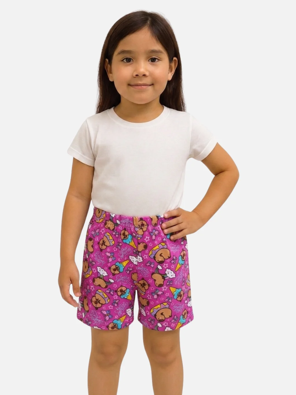 Shorts Kat Estamp Niña Paquete 10 Piezas - Imagen 4