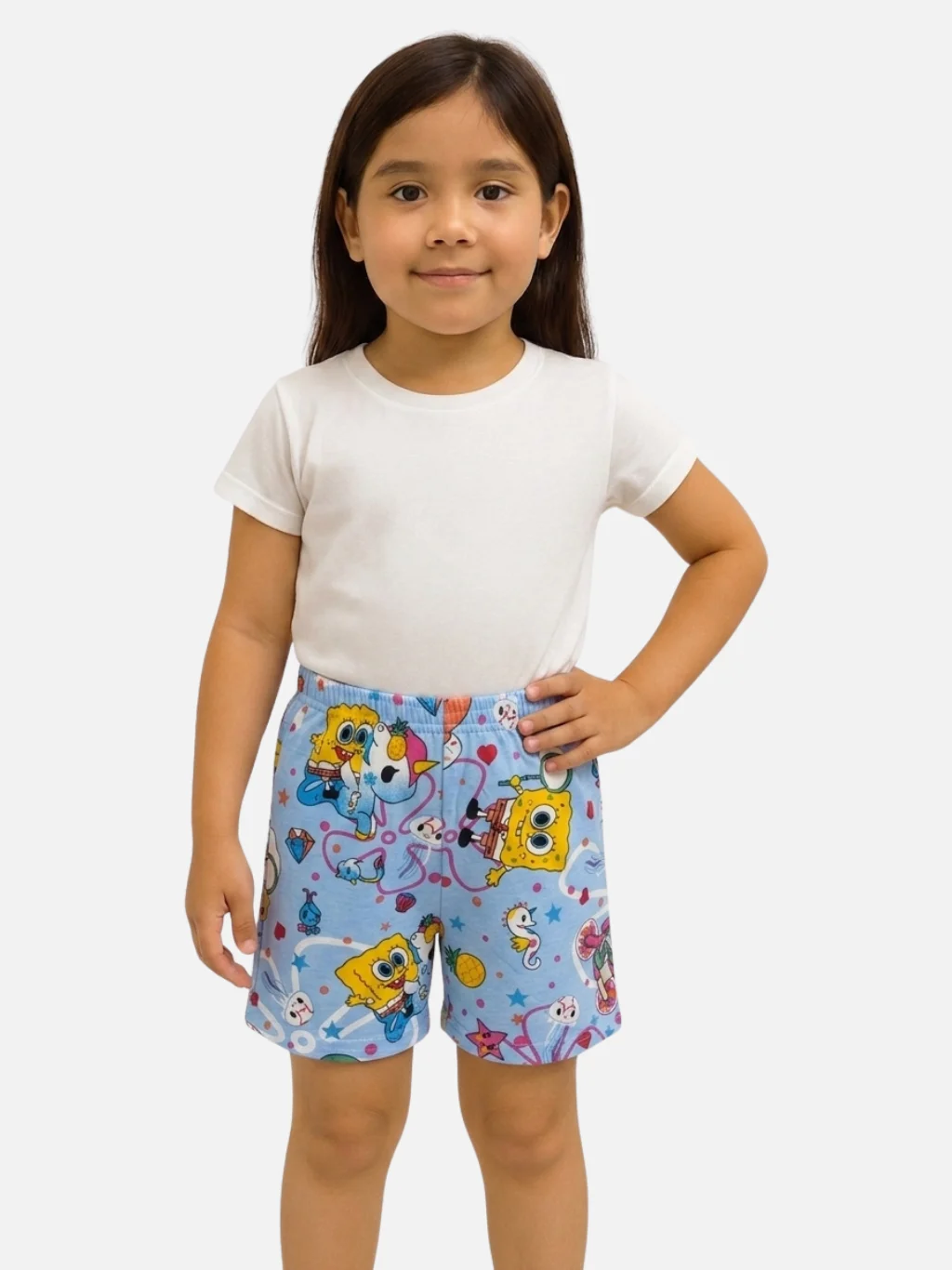 Shorts Kat Estamp Niña Paquete 10 Piezas - Imagen 3