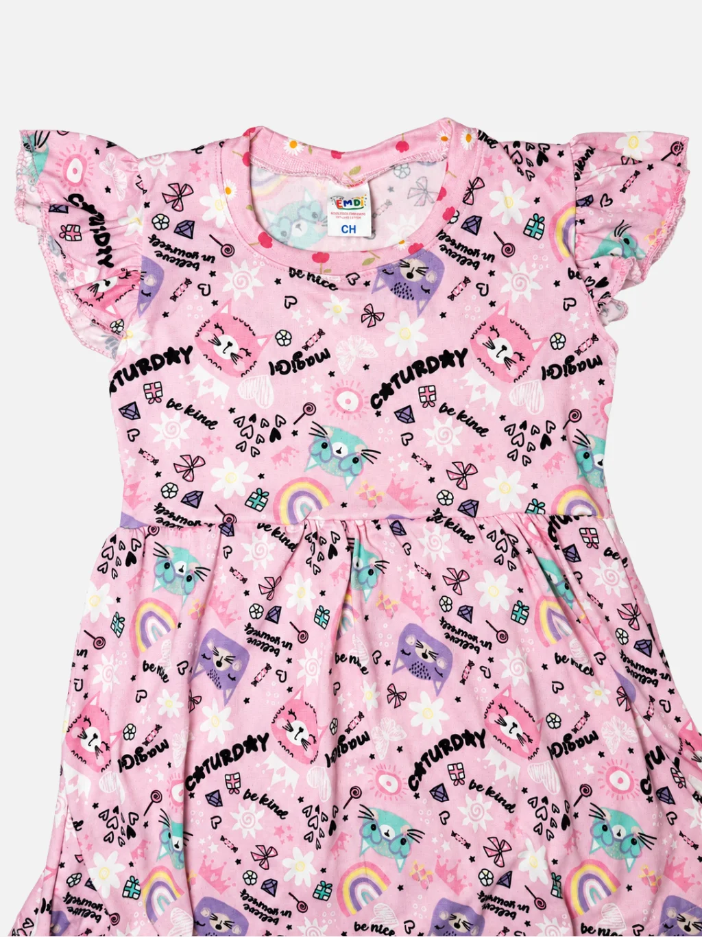 Vestidos Emd Niña Algodón Paquete 10 Piezas - Imagen 7