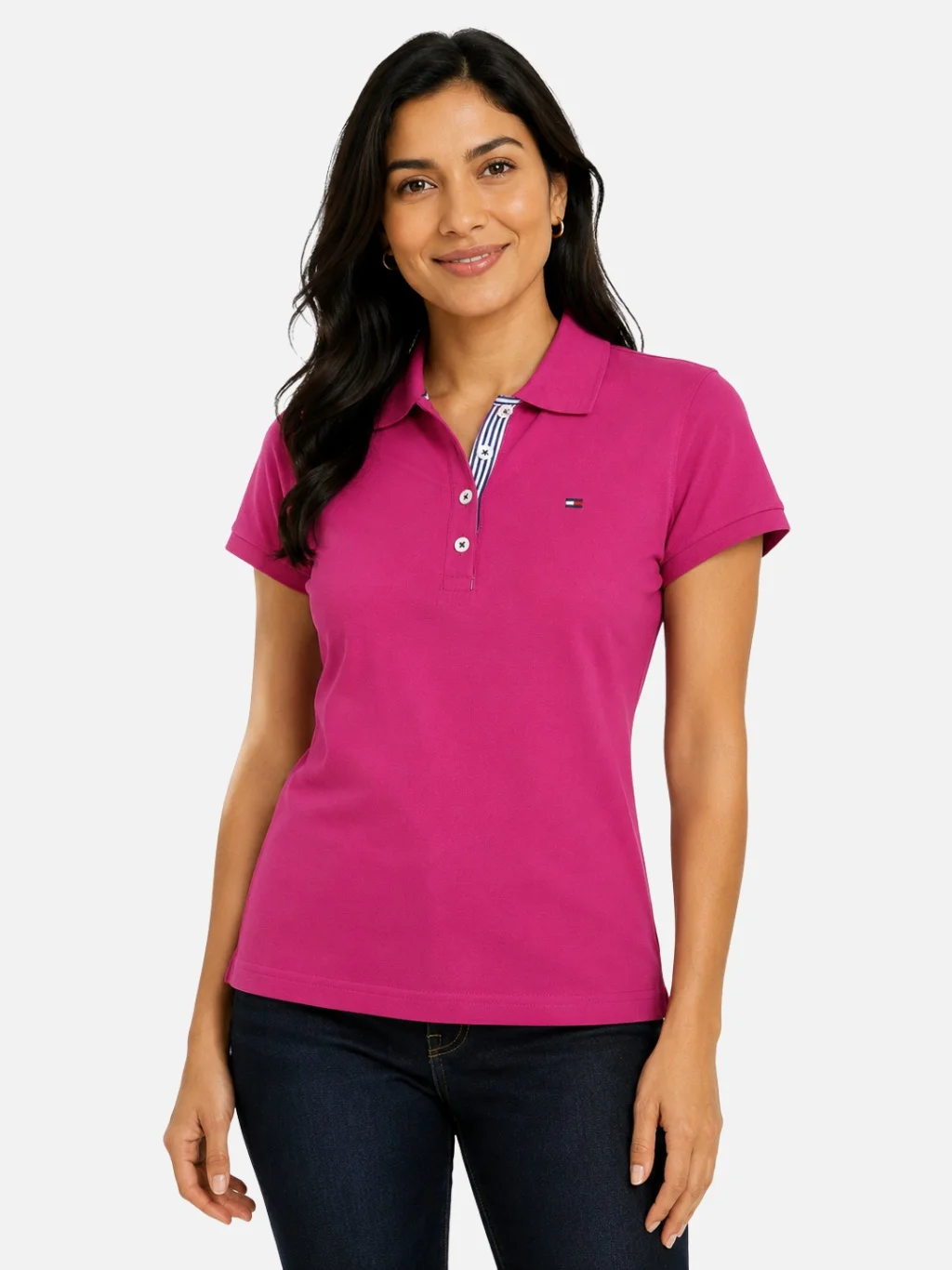 Playera Con Cuello Tommy Algodon Mujer Paquete 10 Piezas - Imagen 12