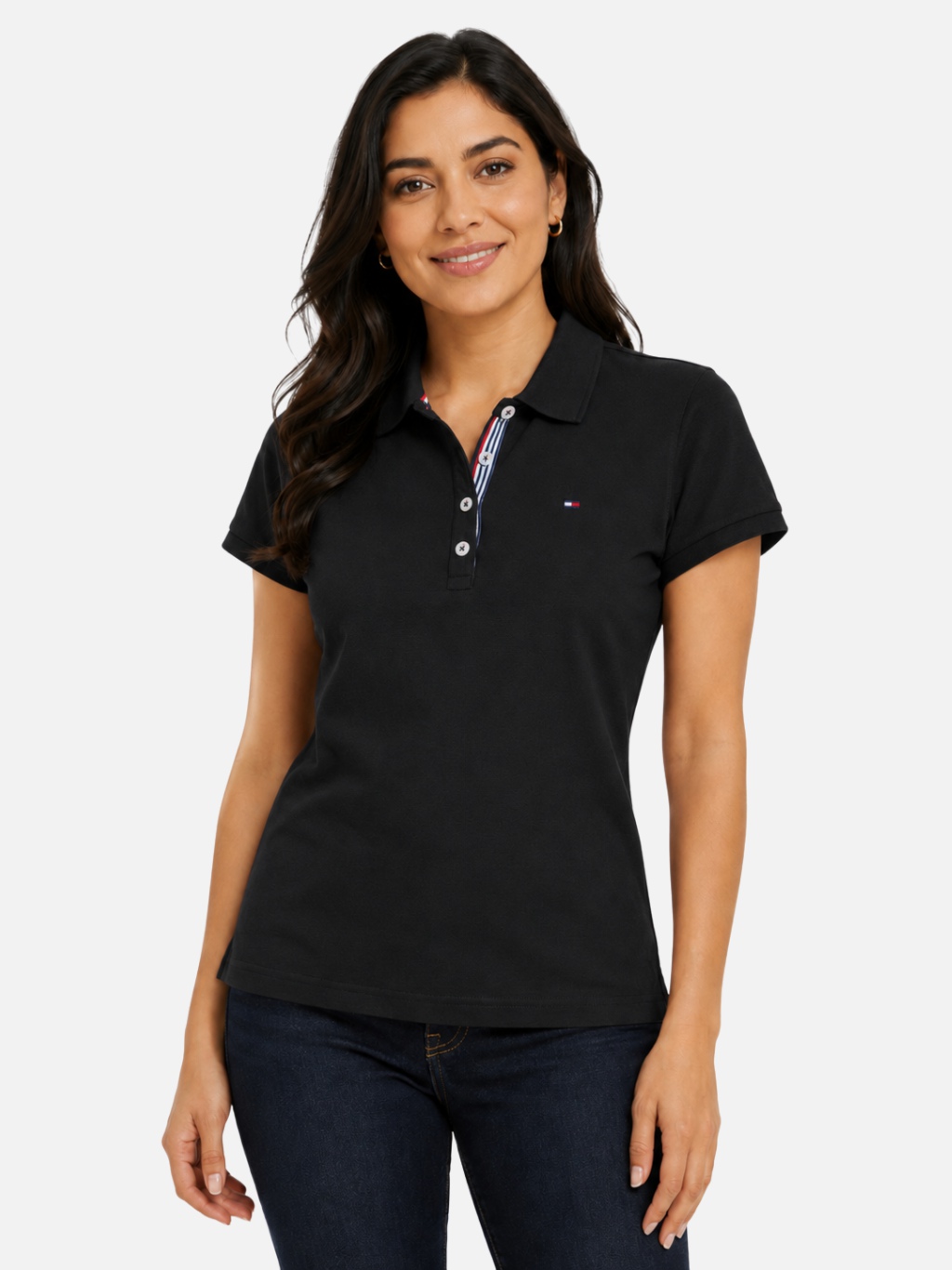Playera Con Cuello Tommy Algodon Mujer Paquete 10 Piezas - Imagen 3