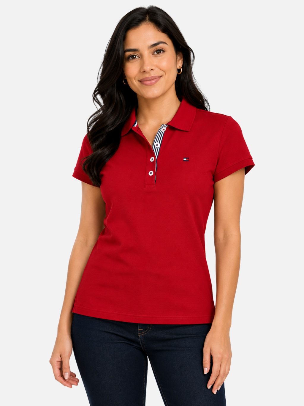 Playera Con Cuello Tommy Algodon Mujer Paquete 10 Piezas - Imagen 5