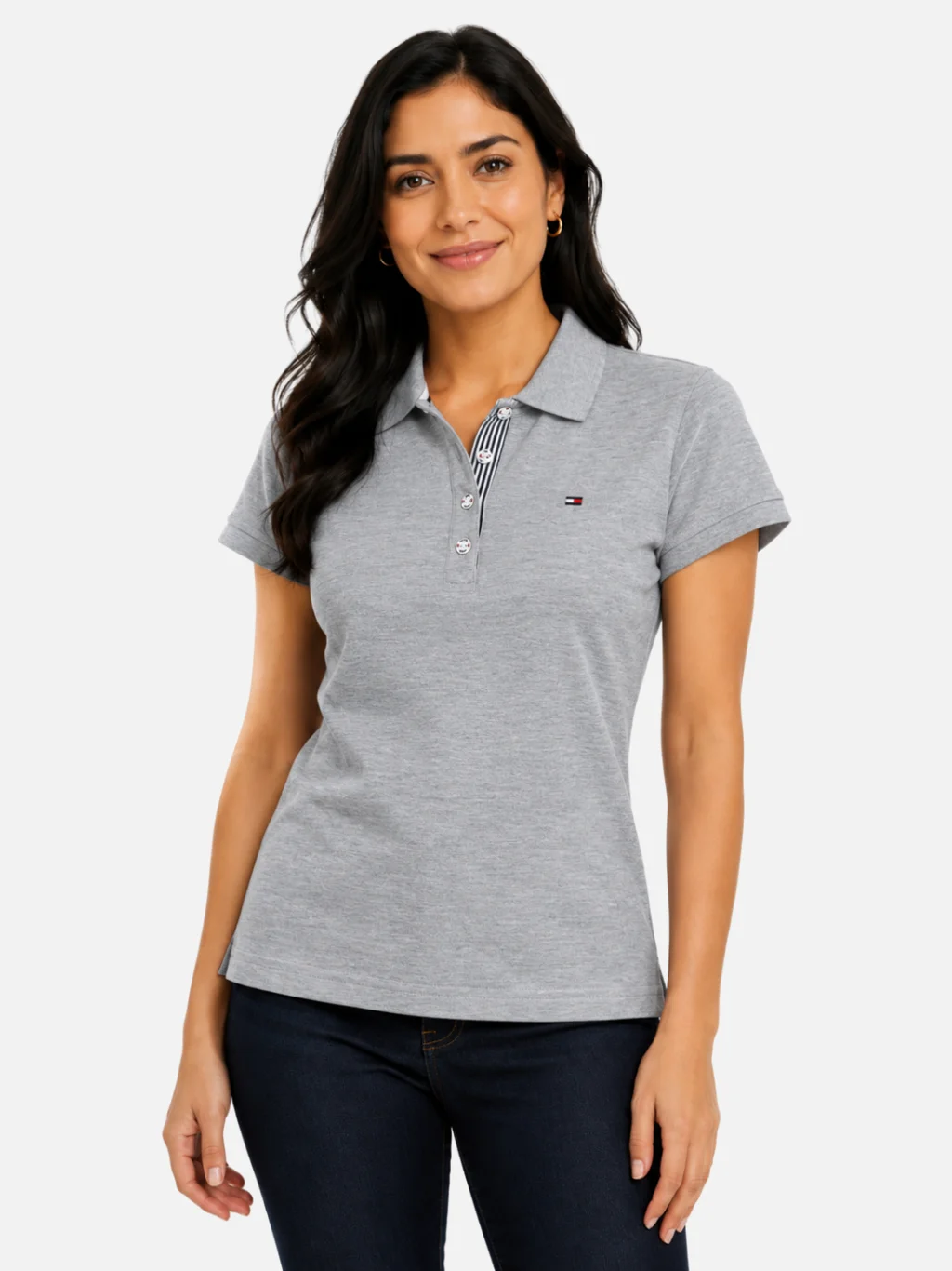 Playera Con Cuello Tommy Algodon Mujer Paquete 10 Piezas - Imagen 6