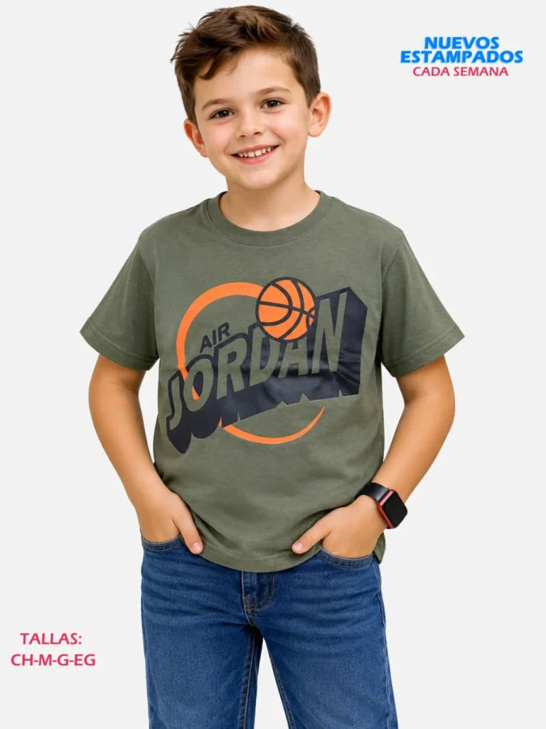 Playera Emd Niño Algodón Paquete 20 Piezas