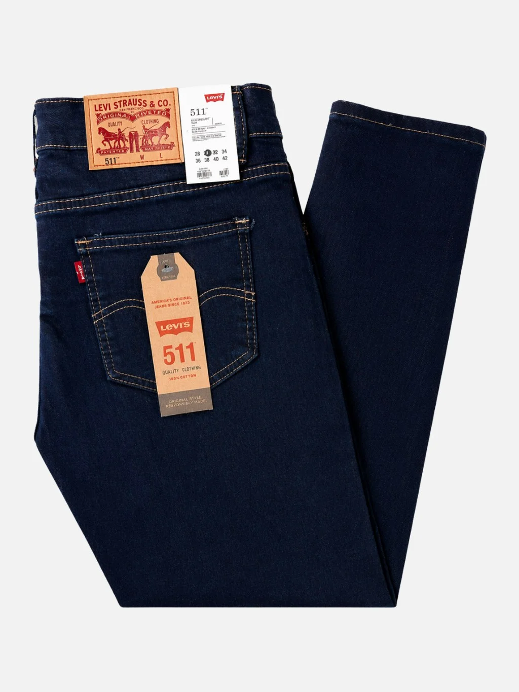 Pantalon Levis 511 Mez Strech Entubado Paquete 10 Piezas - Imagen 5