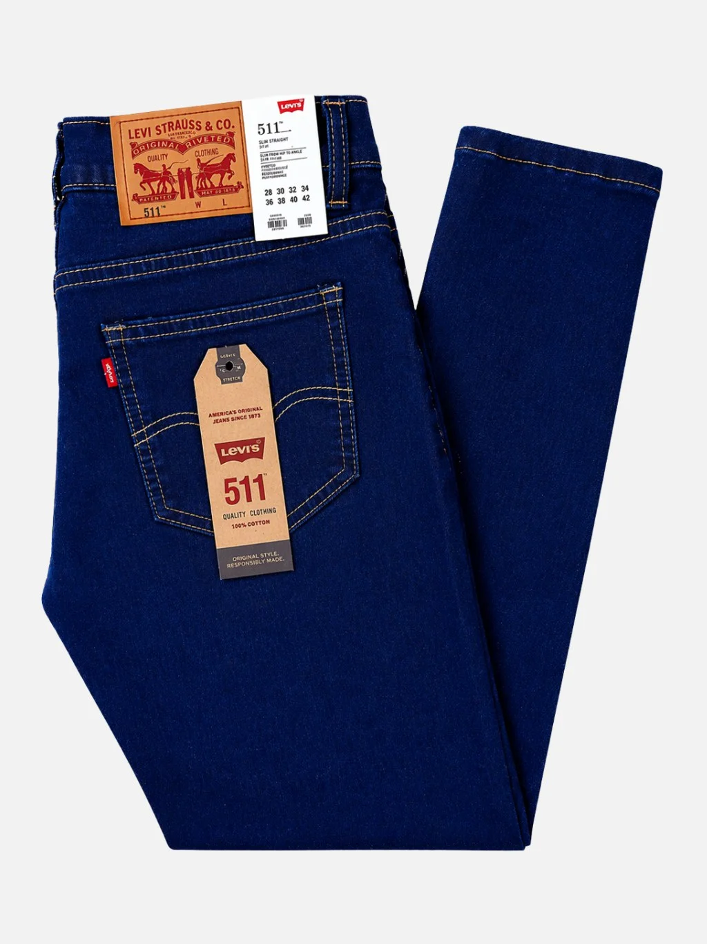Pantalon Levis 511 Mez Strech Entubado Paquete 10 Piezas - Imagen 3
