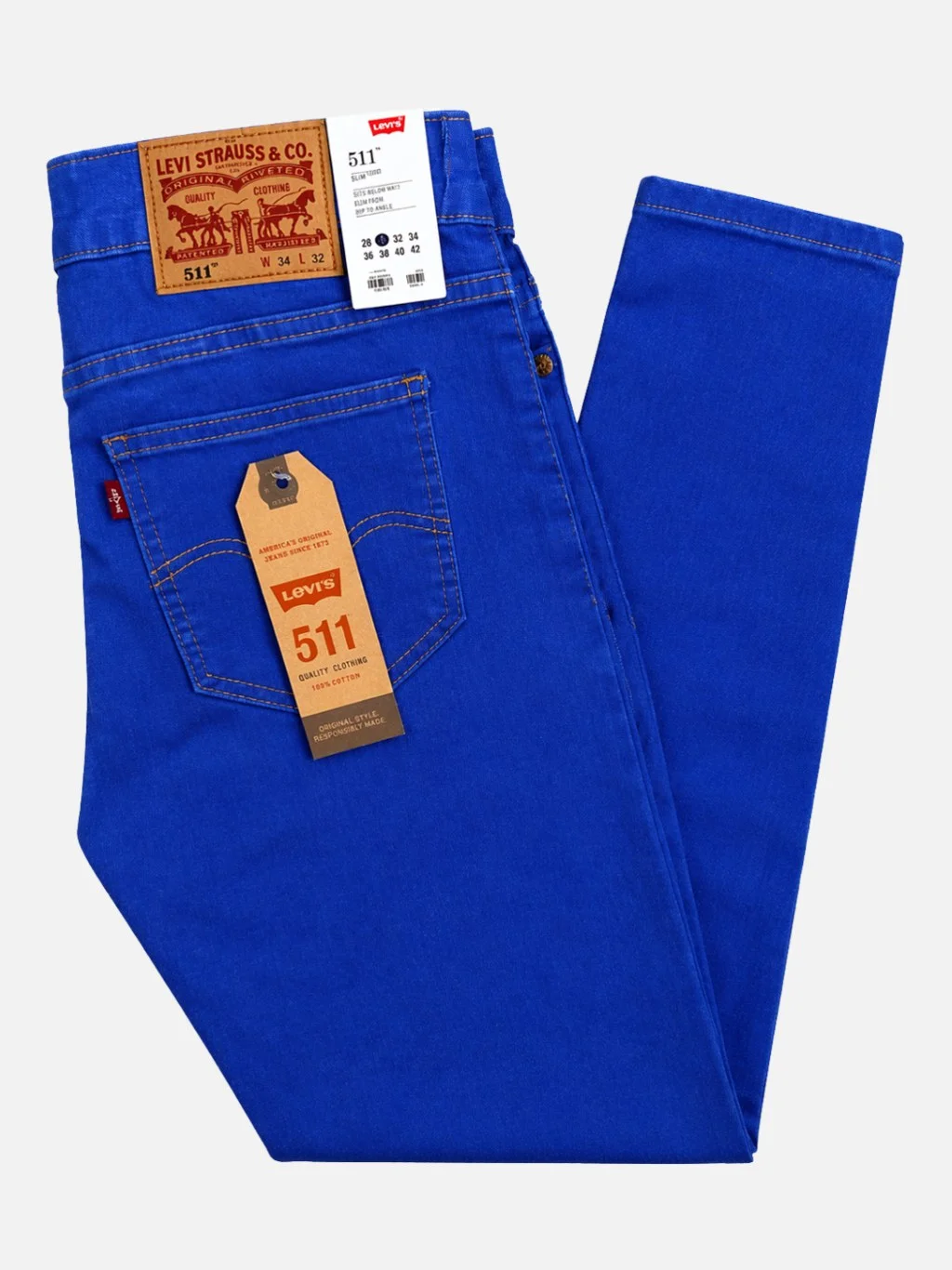 Pantalon Levis 511 Mez Strech Entubado Paquete 10 Piezas - Imagen 2