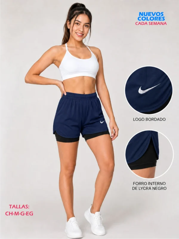 Short Sportw Con Forro Paquete 10 Piezas