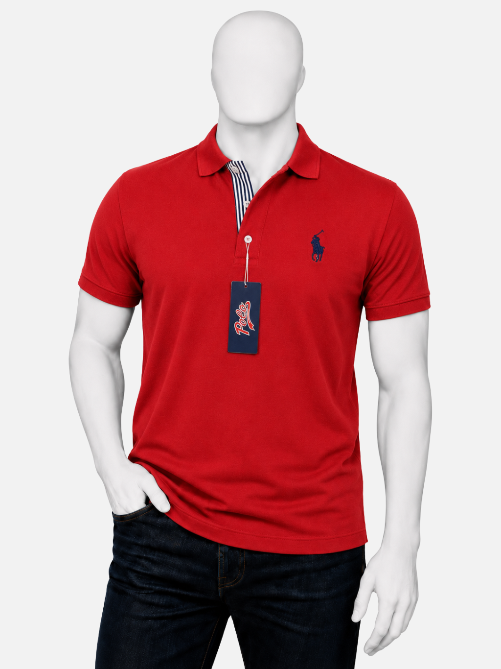 Playera Con Cuello Lauren Algodón Pique Paquete 10 Piezas - Imagen 2