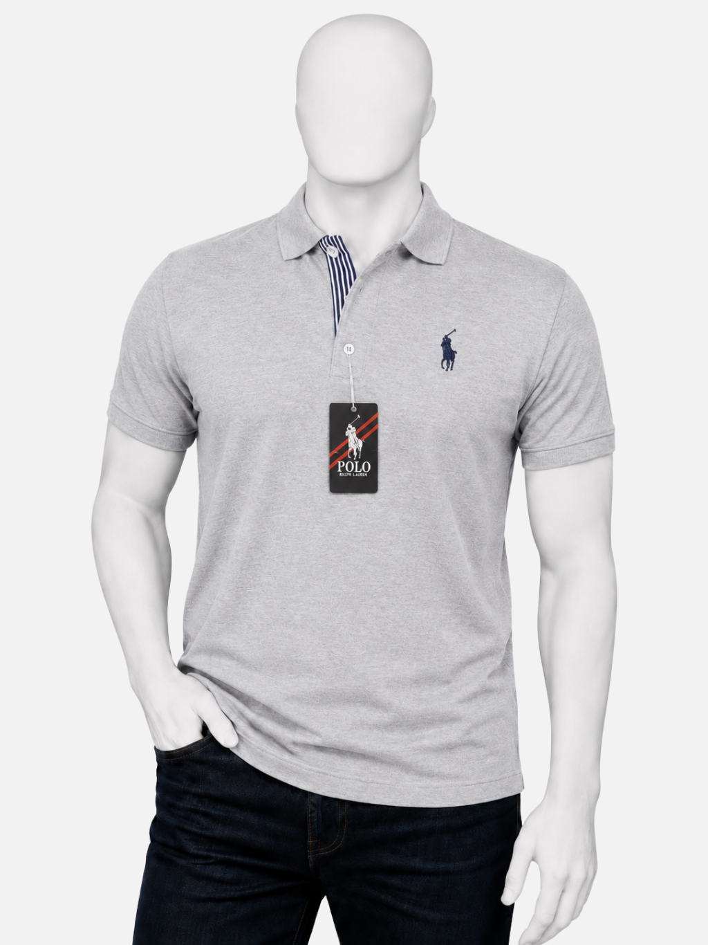 Playera Con Cuello Lauren Algodón Pique Paquete 10 Piezas - Imagen 7