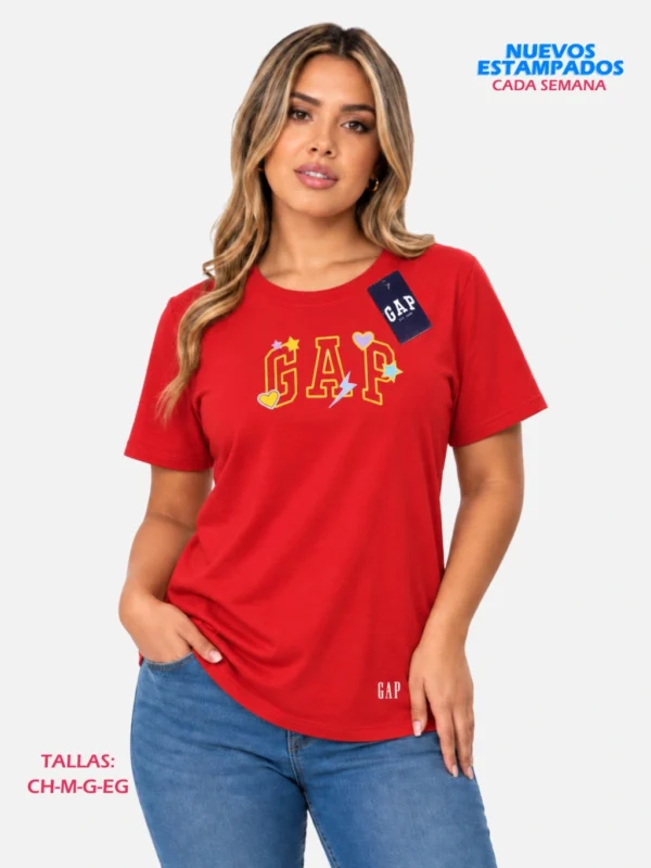 Playera Perw Marks de Algodón Paquete 20 Piezas
