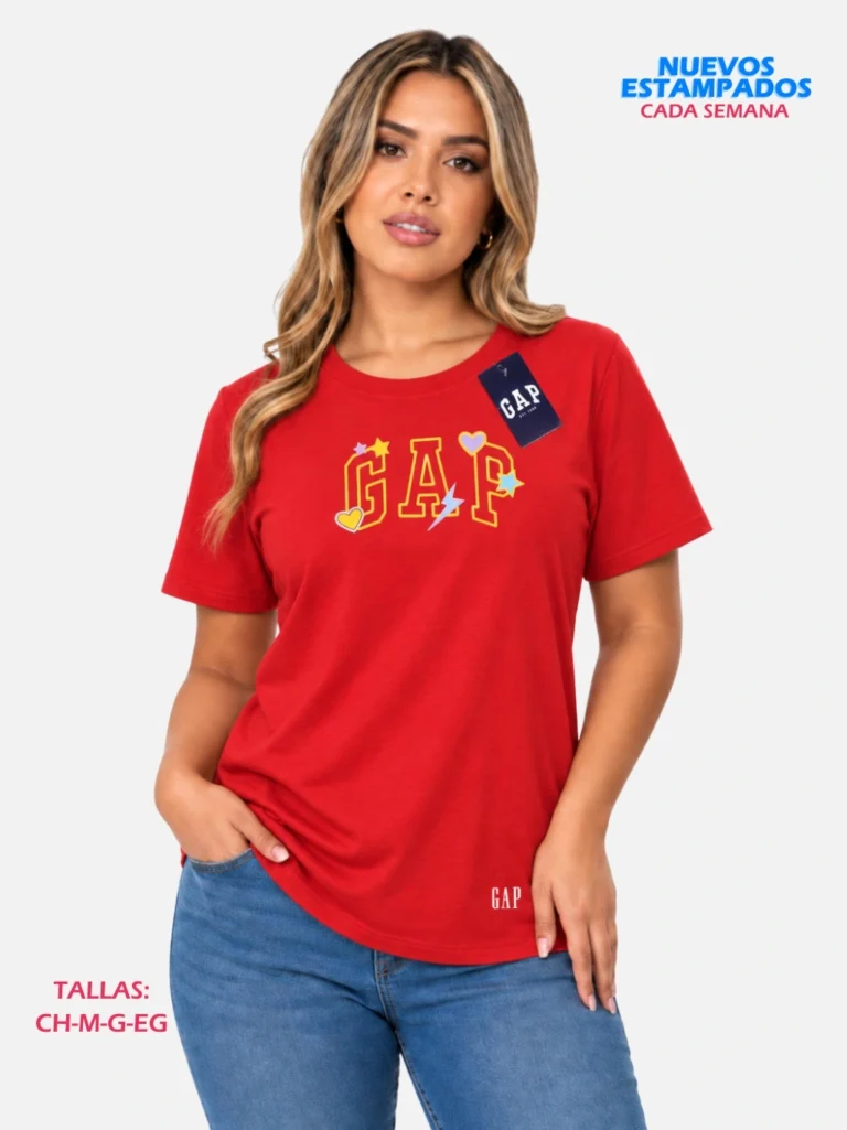 Playera Perw Marks de Algodón Paquete 20 Piezas