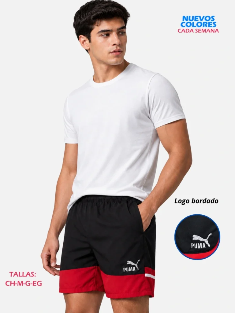 Shorts PUM Micropique Paquete 10 Piezas