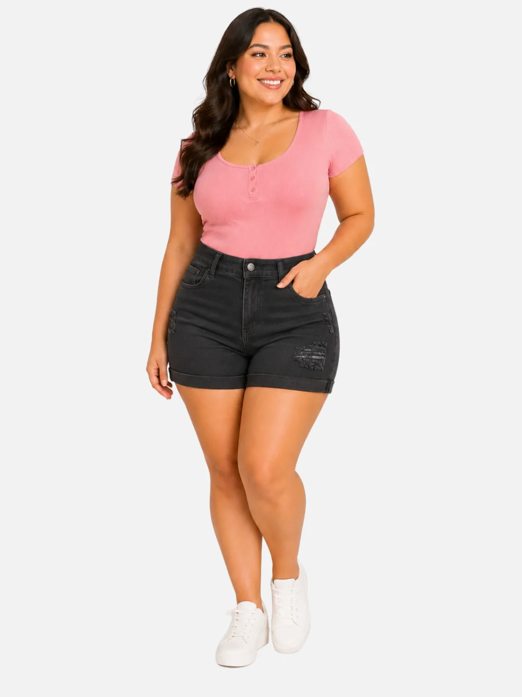 Shorts Levis Rasgado Mez Strech Paquete 10 Piezas - Imagen 3