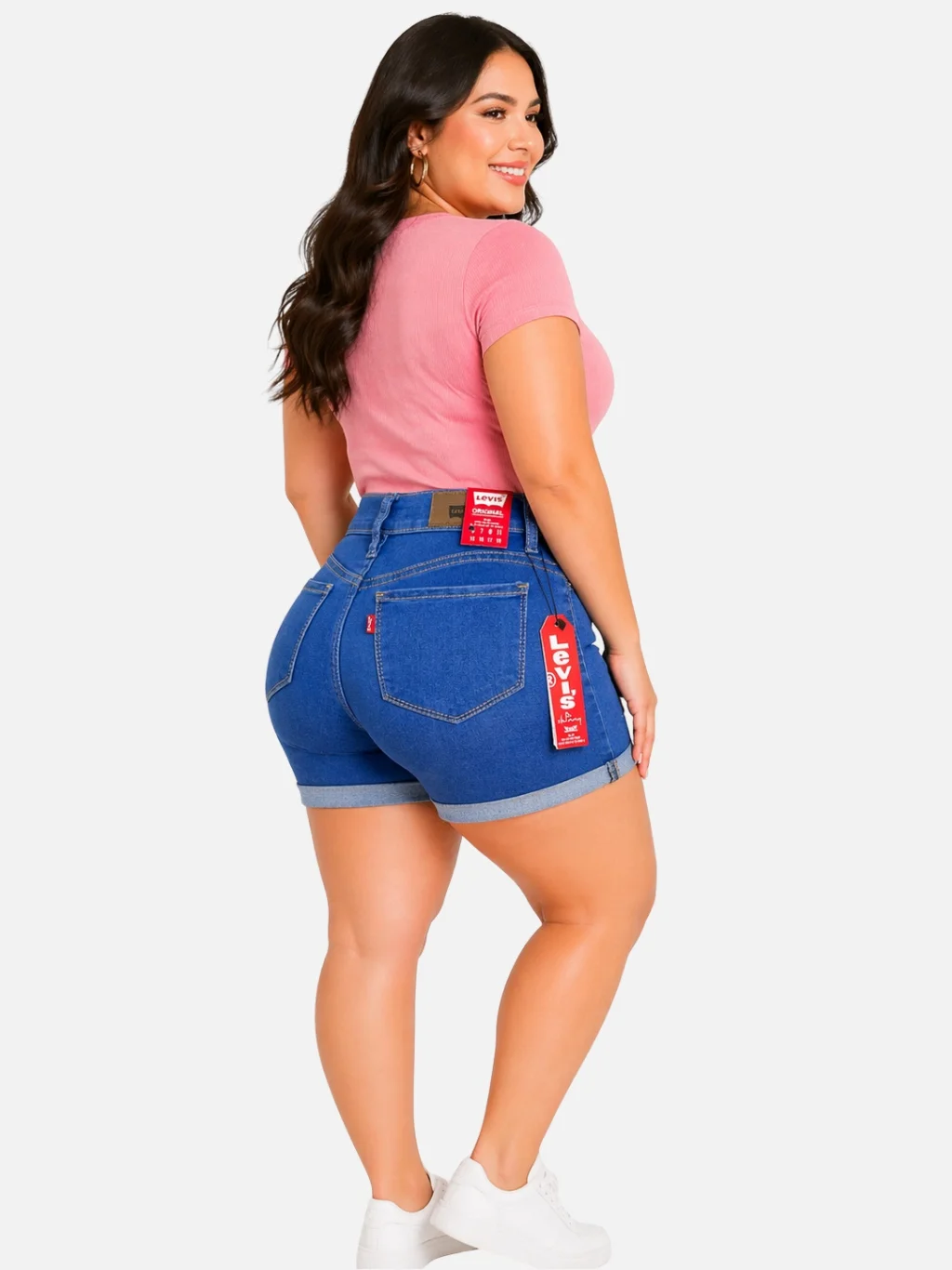 Shorts Levis Rasgado Mez Strech Paquete 10 Piezas - Imagen 2