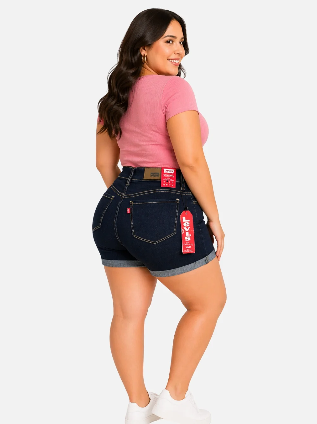 Shorts Levis Rasgado Mez Strech Paquete 10 Piezas - Imagen 6