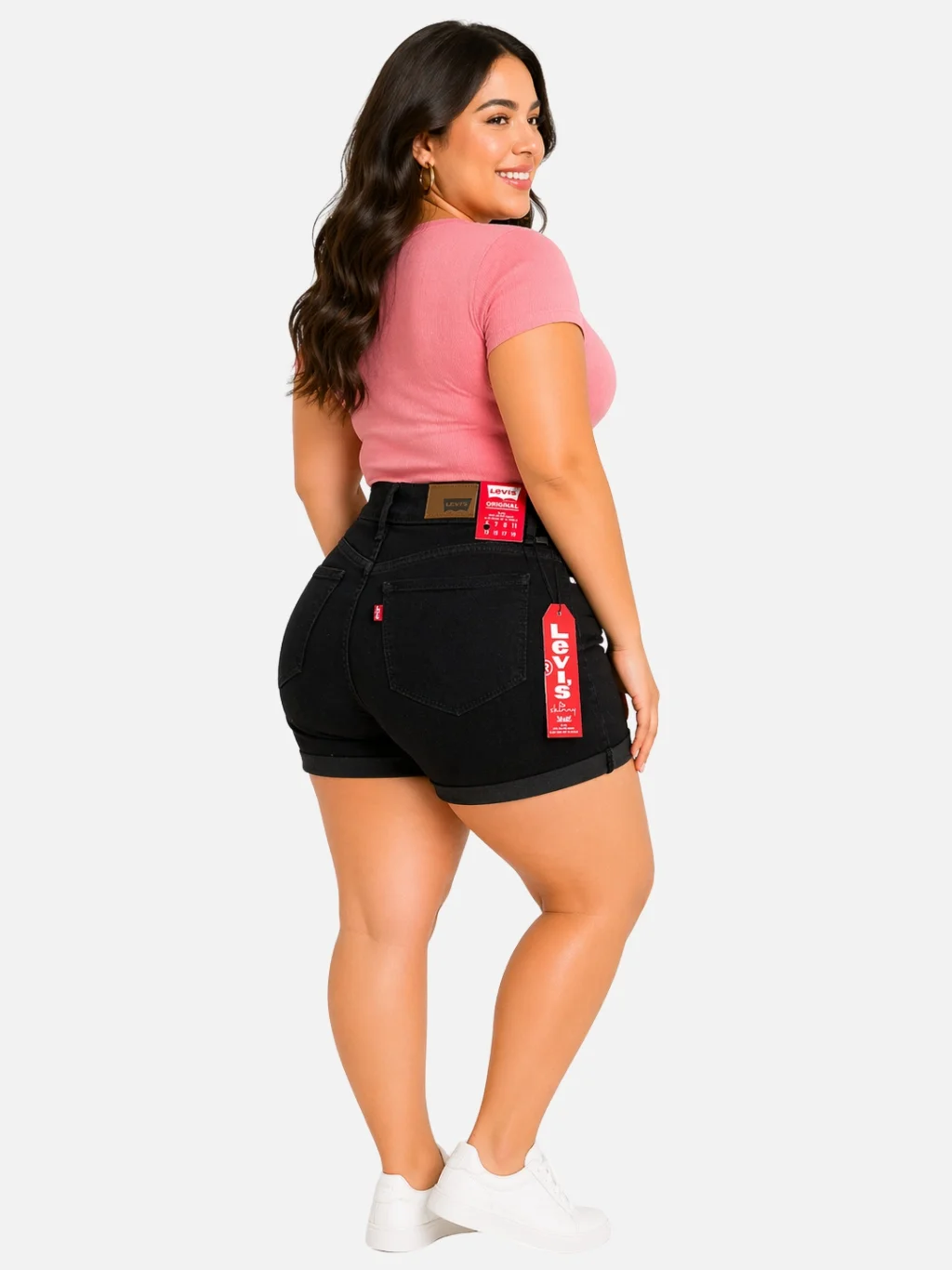 Shorts Levis Rasgado Mez Strech Paquete 10 Piezas - Imagen 4