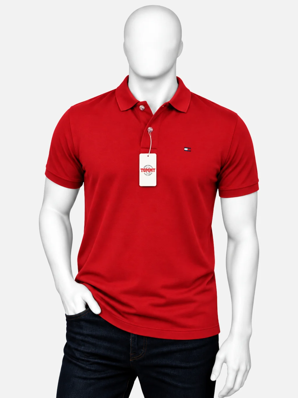 Playera Con Cuello Tomy Algodón Pique Paquete 10 Piezas - Imagen 7