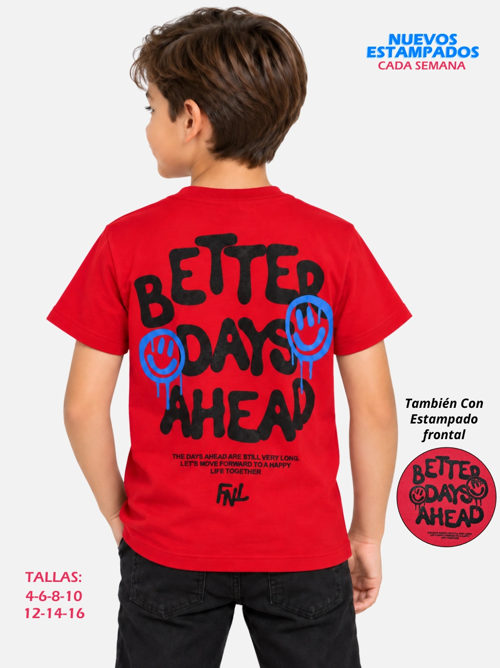 Playera Osv Niño Algodón Paquete 10 Piezas