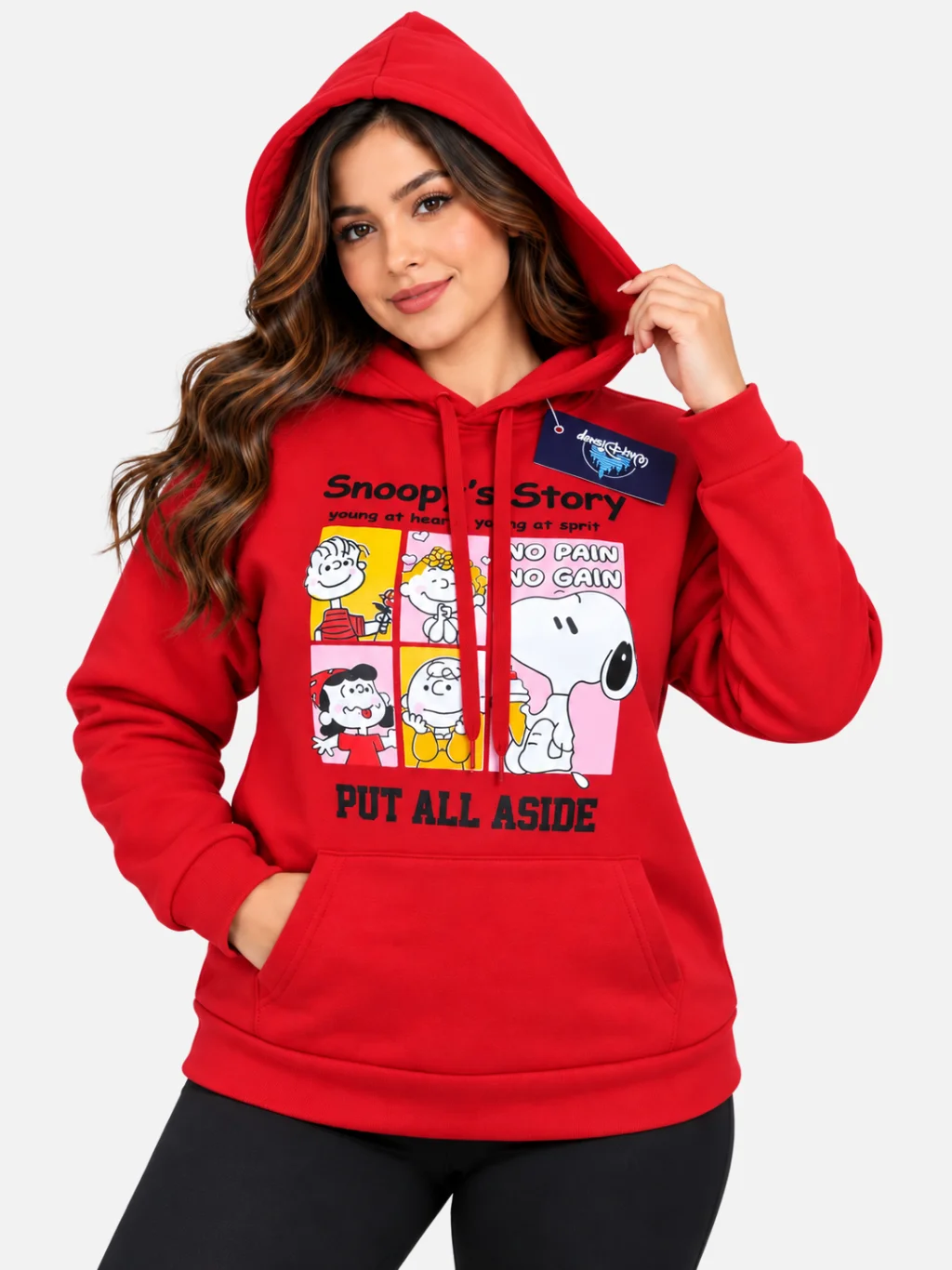 Sudadera Cari Felpa de Gorro y Bolsa Paquete 10 Piezas - Imagen 3